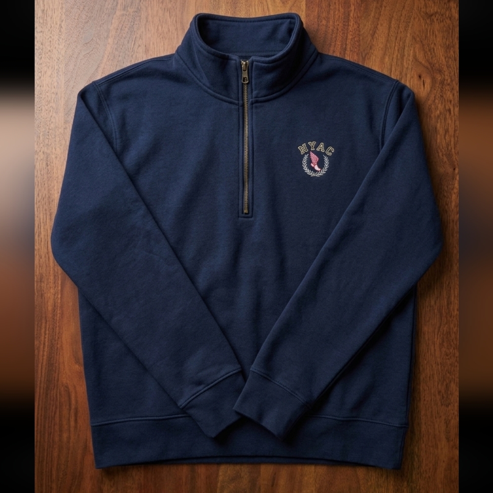 NYAC Navy Blue Zip Up